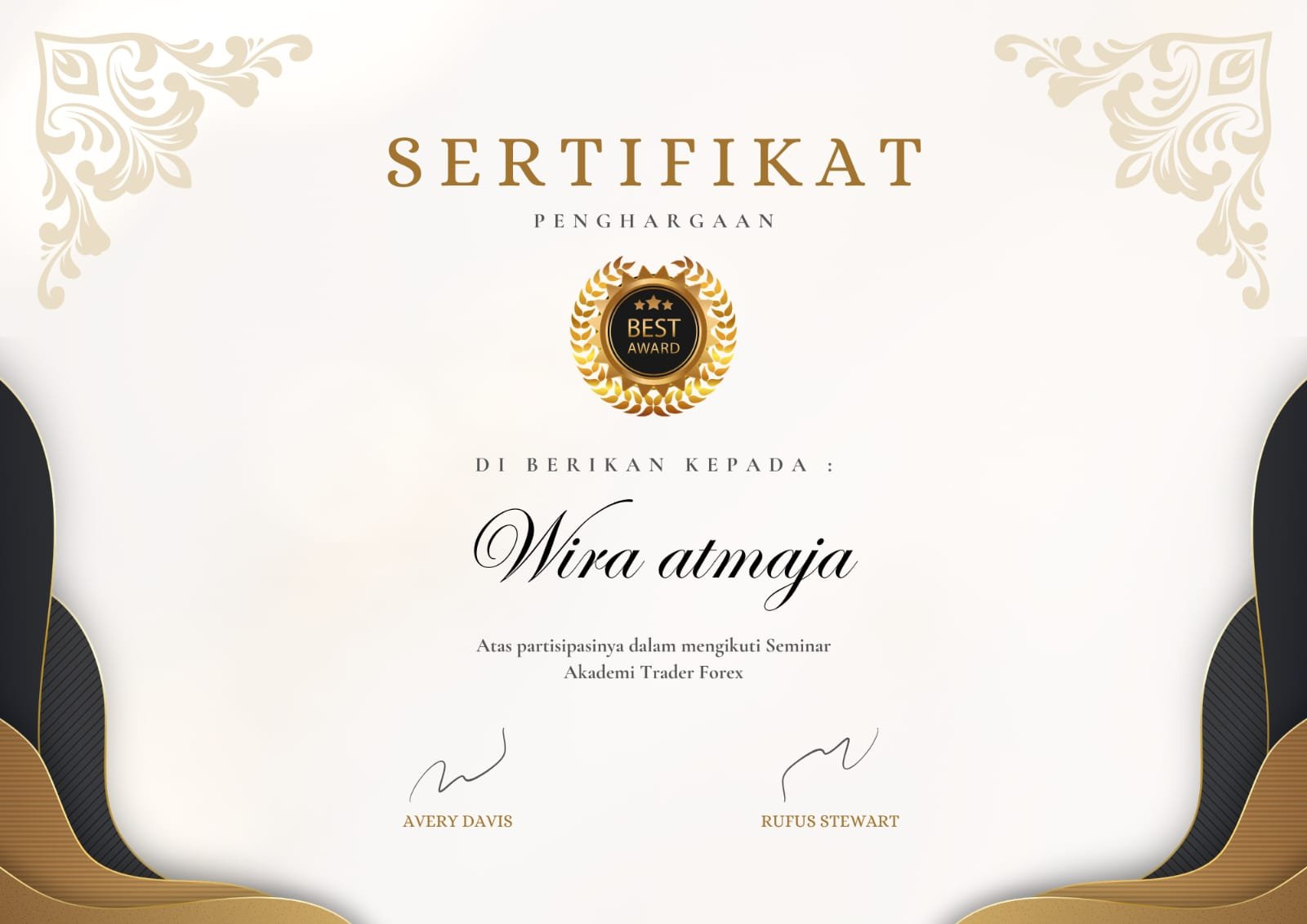 Sertifikasi Profesional Trader Indonesia Scalper Gold Trade